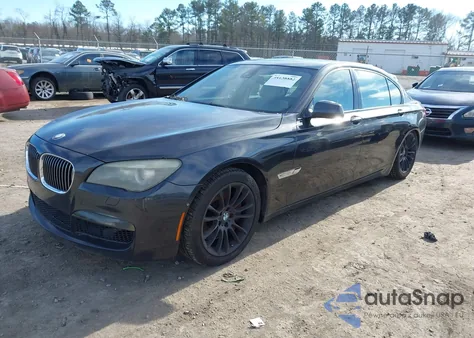 2011 BMW 750Li z USA, uszkodzony, nr VIN WBAKB8C54BCY66596